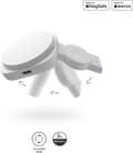 Miniatyrbillede 3 af 10: Zens 2in1 MagSafe + iWatch trådløs risoplader 20W Wit | Send til iPhone 14/13/12 (15W) | Apple iWatch Series Ultra/SE/8//7/6/5/4/3/2/1 | AirPods 3 & P