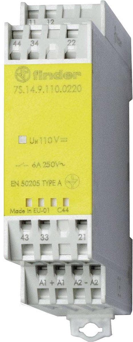 Relæmodulkontakter 4 NO+2NC f.6A 230V (7S.16.8.230.5420)
