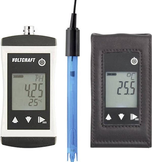 VOLTCRAFT KBM-110 + TG-400 pH-meter redox (ORP), temperatur, pH
