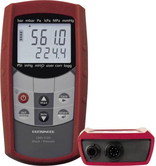Greisinger GMH5130 trykmåler lufttryk 0 - 1000 bar (603928)