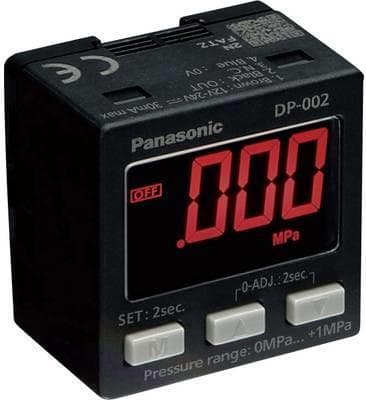 Panasonic tryksensor 1 stk. DP-001-P -1 bar til 1 bar (L x B x H) 25 x 30 x 30 mm (DP-001-P)