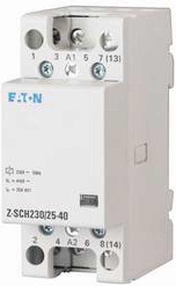 Eaton Z-SCH230/40-31 Strømafbryder Nominel spænding: 230 V, 240 V Koblingsstrøm (maks.): 40 A 3x NO, 1x N