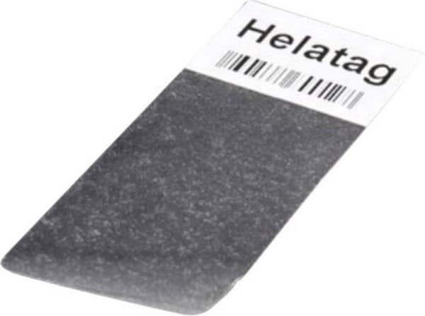 HellermannTyton 594-21104 TAG130LA4-1104-WHCL Kaapelitarra Helatag 12,70 x 9 mm Tarran väri: Valkoinen Tarrojen määrä