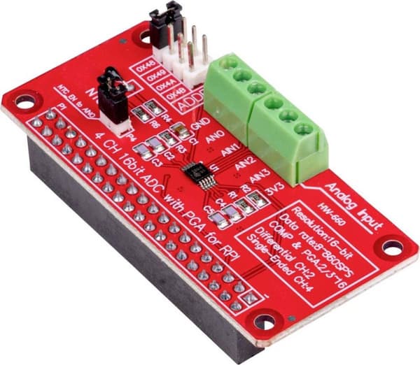 Joy-it ADS1115 Konverter og Interface PCB