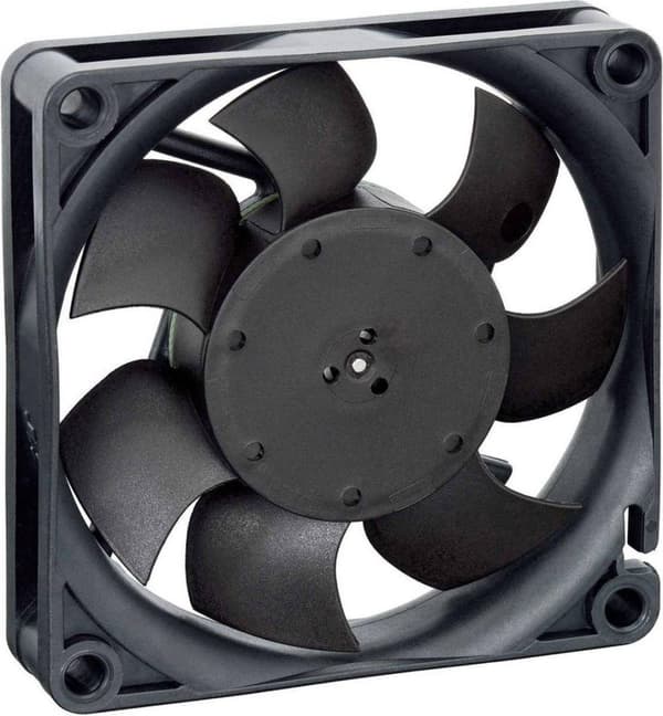 EBM Papst 714F Aksiaalituuletin 24 V/DC 43 m³/h (pituus x leveys x kork.) 70 x 70 x 15 mm