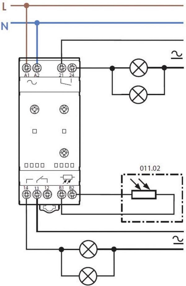 Finder 1142.8.230.0000 Hämäräkytkin 1 kpl Syöttöjännite (nm):230 V/AC Valoherkkyys: 1, 20 - 80, 1000