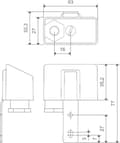 Pikkukuva 4 / 5: Finder 1142.8.230.0000 Hämäräkytkin 1 kpl Syöttöjännite (nm):230 V/AC Valoherkkyys: 1, 20 - 80, 1000
