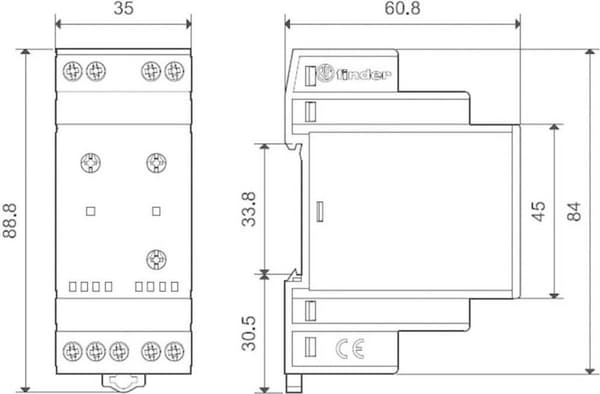 Finder 1142.8.230.0000 Hämäräkytkin 1 kpl Syöttöjännite (nm):230 V/AC Valoherkkyys: 1, 20 - 80, 1000