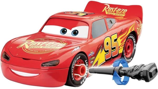 1:20 Revell 00920 Lightning McQueen Disney Cars - Lys og lyd - Første konstruktionsplastiksæt