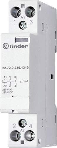 Finder 22.72.0.230.1310 installationskontaktor 1 stk (22.72.0.230.1310)