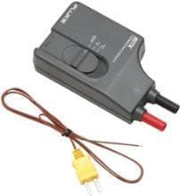 Fluke 80TK - Musta - Messinki - Punainen - Keltainen - -50 - 1000 °C - -58 - 1832 °F - 2 °C - Banaanipistoke - 9V (736736)