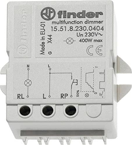 Finder-låserelæ med lysdæmper, 230 VAC 400 W (15.51.8.230.0404)