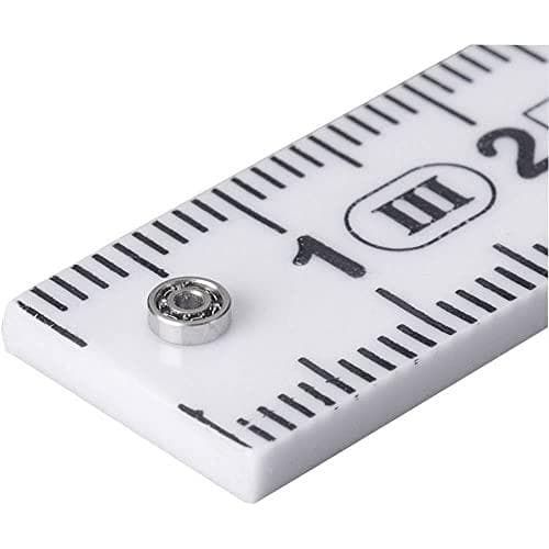 Reely miniatyrkullager kromstål innerdiameter: 2 mm ytterdiameter: 5 mm hastighet (max.): 100000 rpm (MR 52 ZZ)