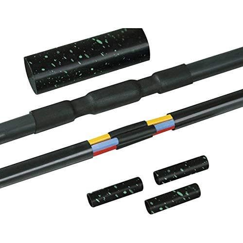 Hellermann Tyton 380-04008 - Krympslang - Svart - Polyolefin - 17 cm - 5,5 cm - 6 mm (380-04008)