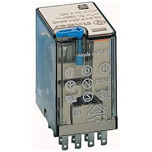Finder Rel. 24VDC 4W 7A för Fas. 94.04/84/44 55.34.9.024.0040 (553490240040)