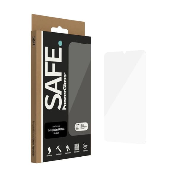 SIKKER. by PanzerGlass - Mobiltelefon skærmbeskytter - glas - til Samsung Galaxy A14 5G (SAFE95323)