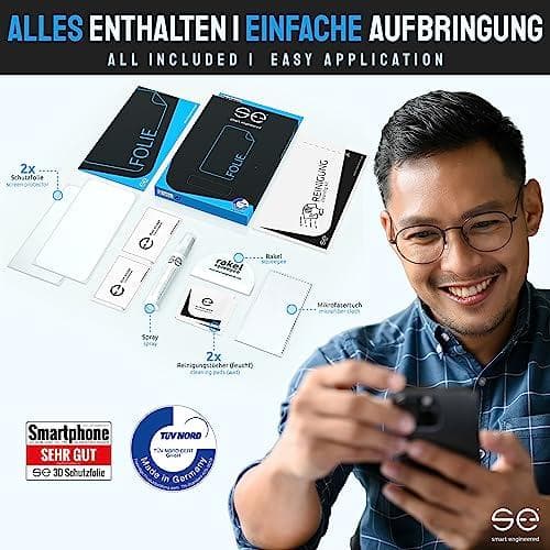Smart Engineered SE0-F0101-0386-23-M Smartphone skærm/rygbeskytter Klar skærmbeskytter Samsung 2 stk (SE0-F0101-0386-23-M)