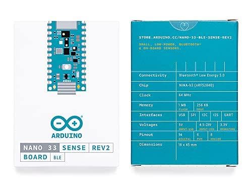 ARD Nano 33BS2 - Nano 33 BLE Sense Rev.2 nRF52840 uden (ABX00069)