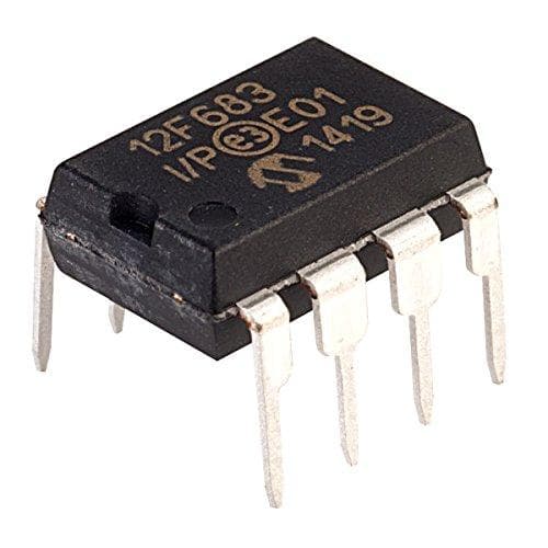 Mikrochipteknologi PIC12F683-I/P Indbygget mikrocontroller PDIP-8 8-bit 20MHz I/O-tal 5 (PIC12F683-I/P)