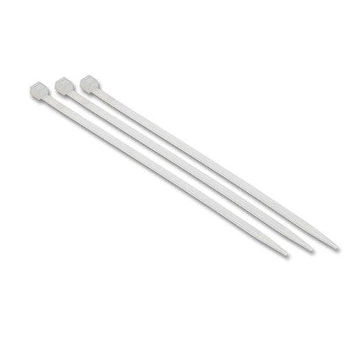 EFB-Elektronik GmbH kabelbindere 100 mm, pose à 100 transparente, bredde 2,5 mm, kabelbindere 100 x 2,5 mm, 100 stk (81022.100)
