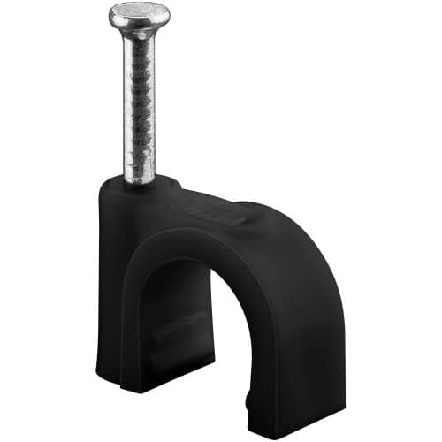 Goobay kabelklemme 9 mm, sort (64682)