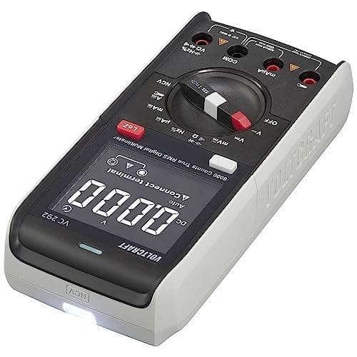 VOLTCRAFT VC292 kädessä pidettävä yleismittari kalibroitu (ISO) digitaalinen CAT III 600 V näyttö (määrä): 6000 (VC-13829990)