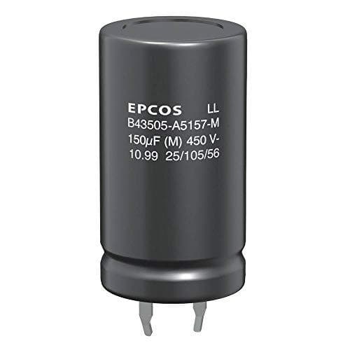 EPCOS EPCO B43504-A910 - Can-Elko, radiell, 100 µF, 400 V, 105°C, 20 % (B43504-A9107-M)