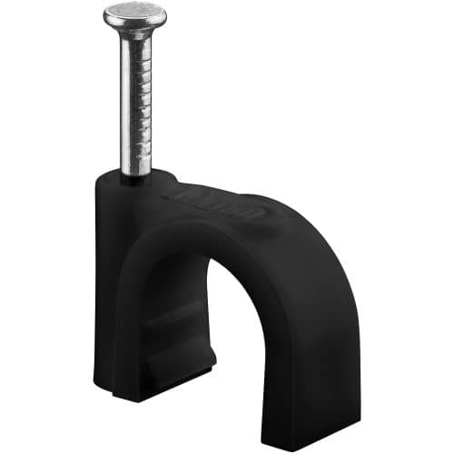 Goobay kabelklemme 10 mm, sort (64683)