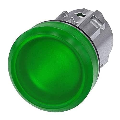 Siemens blinklys flad grøn SIRIUS ACT 3SU1051-6AA40-0AA0 1 stk (3SU1051-6AA40-0AA0)