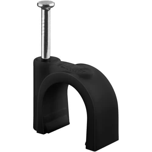 Goobay kabelklemme 14 mm, sort (64685)