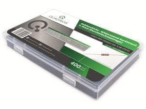 Quadrios 201711P001 Carbon Film Resistor Sortiment Blyholdig 0,25 W 5% Pakke med 400 (201711P001)