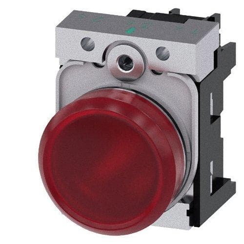 Siemens indikatorlys højglans rød 24 V/AC, 24 V/DC SIRIUS ACT 3SU1152-6AA20-1AA0 1 stk (3SU1152-6AA20-1AA0)