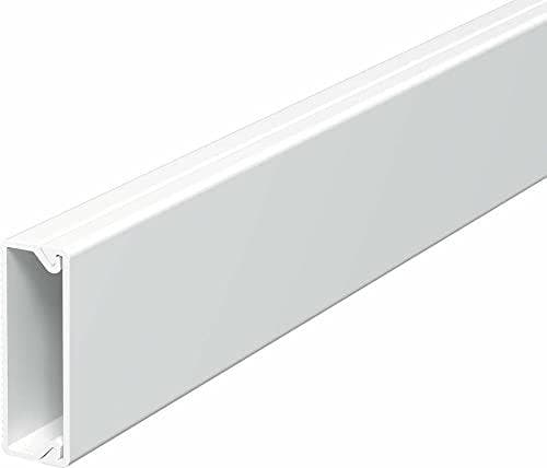 6150780 kabelkanal L x BH 2000 30 10 mm 1 stk. ren hvid (6150780)
