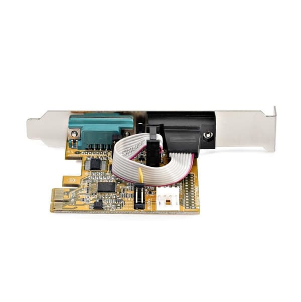 StarTech.com 2-porttinen PCI Express -sarjakortti, kaksiporttinen PCIe–RS232 (DB9) -sarjaliitäntäkortti, 16C1050 UART, vakio- tai matalaprofiiliset ki