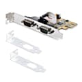 Pikkukuva 9 / 9: StarTech.com 2-porttinen PCI Express -sarjakortti, kaksiporttinen PCIe–RS232 (DB9) -sarjaliitäntäkortti, 16C1050 UART, vakio- tai matalaprofiiliset ki