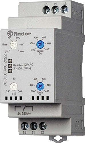 Finder 3-faset monitor 380-415 V AC 70.31.8.400.2022 (703184002022)