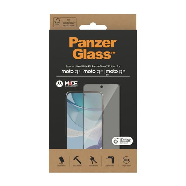 PanzerGlass Motorola moto g13, g23, g53 5G UWF (6572)