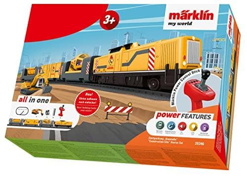 Märklin min verden - "Byggeplads" Startsæt. Produkttype: Jernbane og tog Modeltype: Samlesæt Skala: HO (1:87). Strømkilde: Genopladeligt batteri, Batt