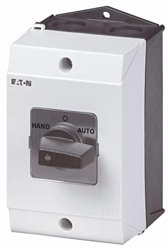 Eaton T3-3-8212/I2 elektrisk vippströmbrytare 3P Svart - Vit (207183)