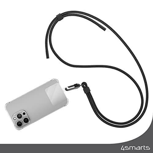 4smarts universel mobiltelefonkæde PhonoLace onyx sort (540489)