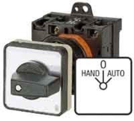 Eaton T0-1-15431/Z Vippströmbrytare för elektrisk strömbrytare 1P Svart - Vit (029364)