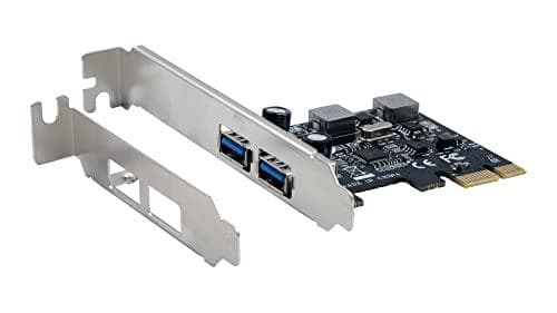 EXSYS GmbH USB 3.2 Gen 1 PCIe-kort med 2 porte, 3A (Renesas) (EX-11192)