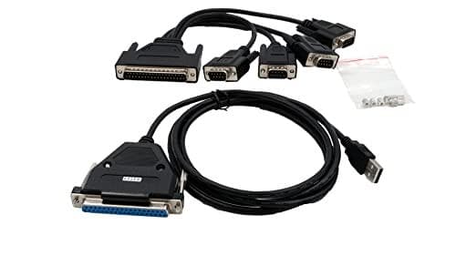 EXSYS GmbH USB 2.0 til 4S seriel kabel med 37-benet stik (EX-1324-37P)