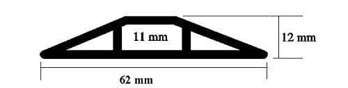 KABELJUMPER BLÅ 6,2 X 3 M (44470)
