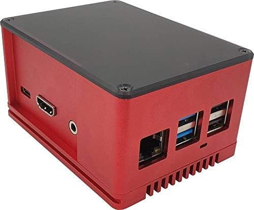 Rock Pi aluminiumshus ecoPI PRO HP rød (RockPi_GH_PROHP_R)