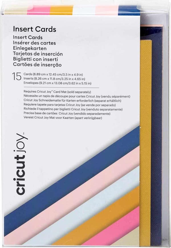Cricut Joy Indsætkort Kortsæt Multicolor (2008800)