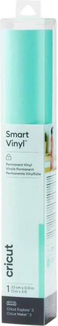 Miniatyrbillede 1 af 5: Cricut Smart Vinyl Permanent. Produkttype: Varmebestandig vinylrulle, Farve på produkt: Mint, Farve: Monokromatisk. Bredde: 330 mm, længde (mm): 900 m