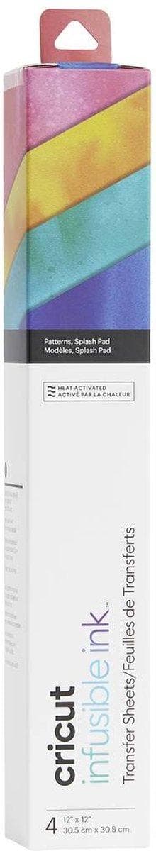 Cricut Infusible Ink™ mønstrede transfers Splash Pad Transfer Sheets Multicolor (2007527)