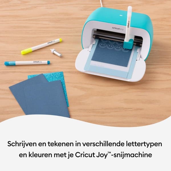 Cricut Joy™ Gel 1,0 mm pennesæt med 3 hvide, blå, gule (2009381)