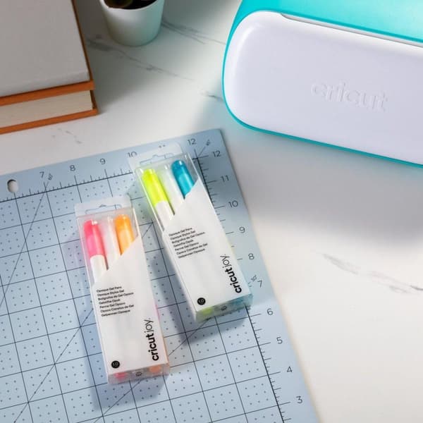 Cricut Joy™ Gel 1,0 mm pennesæt med 3 hvide, blå, gule (2009381)
